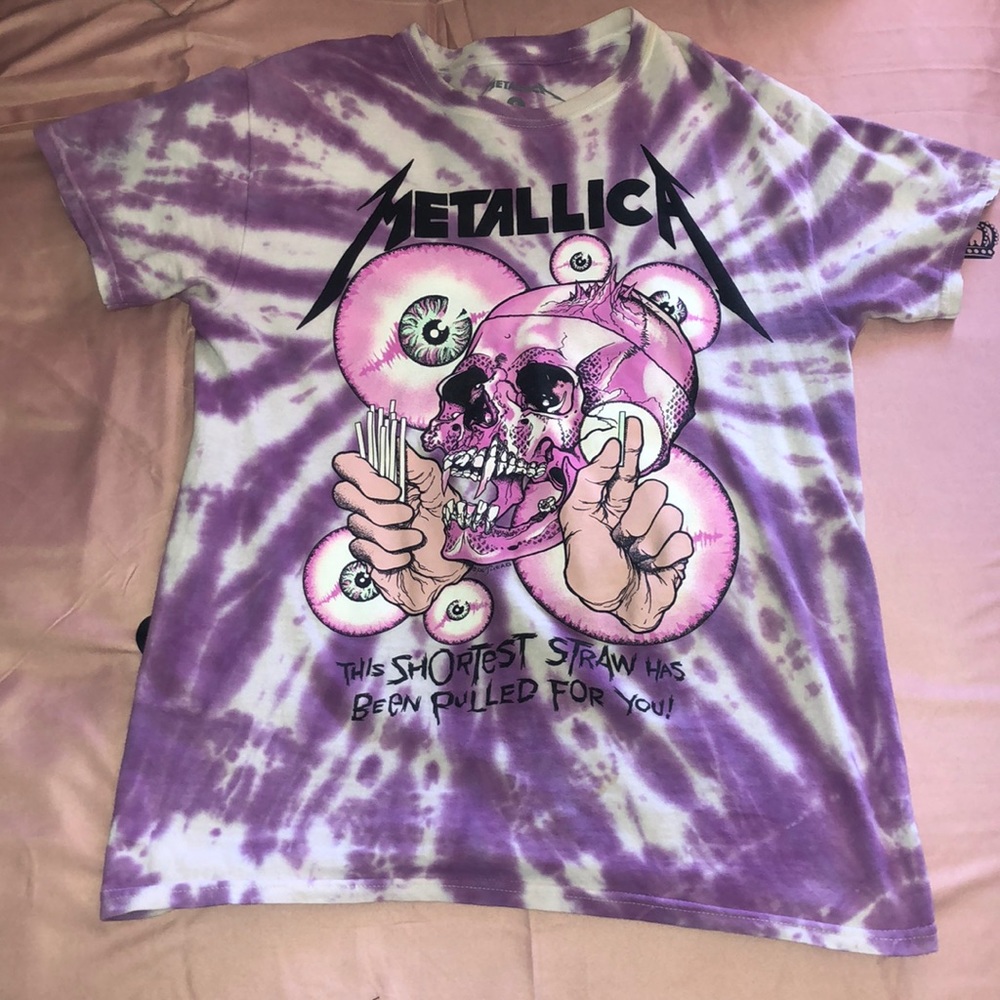Metallica tye dye T-Shirt